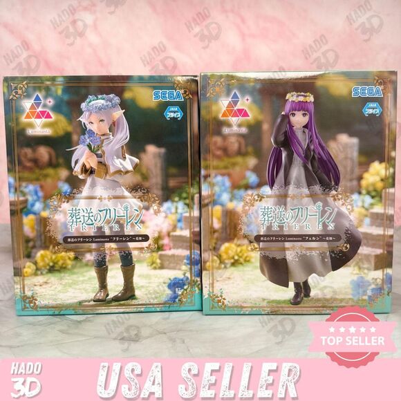 Frieren: Beyond Journey's End Luminasta Flower Garden Figure Frieren & Fern Set - Picture 1 of 7